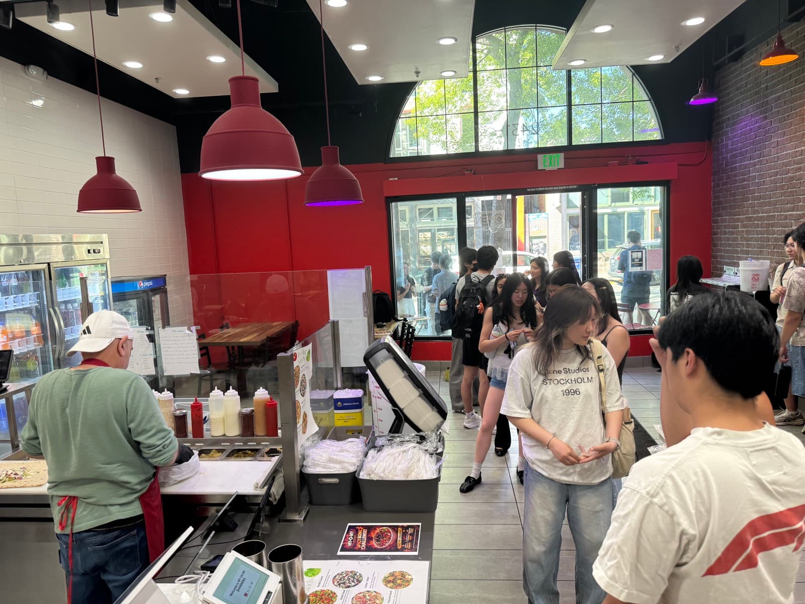 Crowd inside My-O-My during an Upswell event