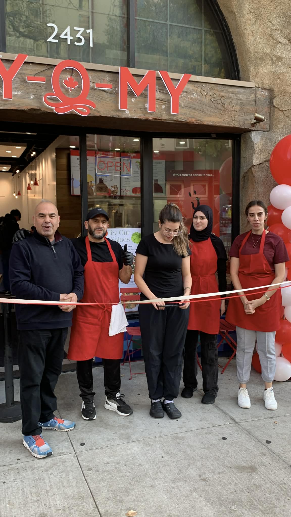 My-O-My team at their grand opening