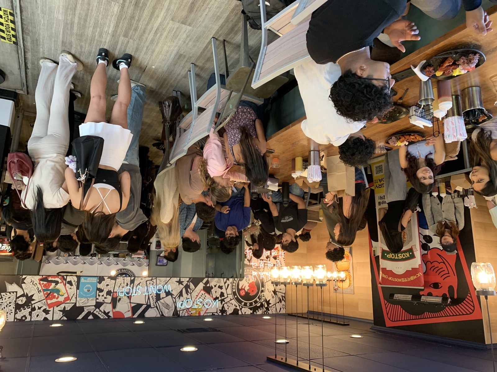 Berkeley students at KoStop during the Splash event